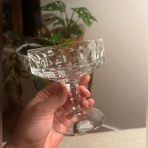 Peill & Putzler Vintage Crystal Champagne Glasses 1970s